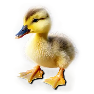 Duckling Silhouette PNG 69