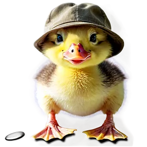 Duckling With Hat PNG 06202024