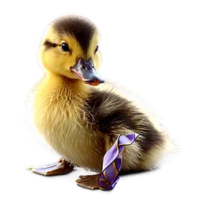 Duckling With Ribbon PNG 76