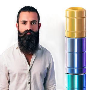 Ducktail Beard Inspiration Png 05042024 PNG image