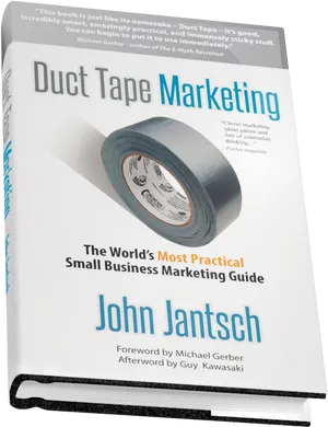 Duct Tape Marketing Book Cover PNG