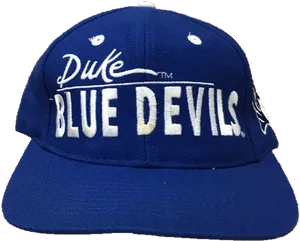 Duke Blue Devils Baseball Cap PNG image