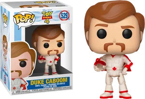Duke Caboom Toy Story4 Funko Pop PNG image
