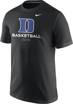 Duke University Basketball Elite Nike Shirt PNG image