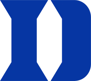 Duke University Logo Blue Background