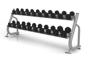 Dumbbell Rackwith Weights PNG image