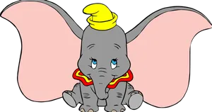 Dumbothe Flying Elephant PNG