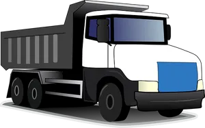 Dump Truck Vector Illustration