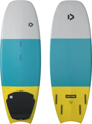 Duotone Surfboards Topand Bottom View PNG