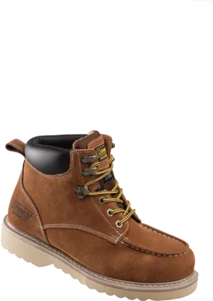 Durable Hiking Boot Single PNG image