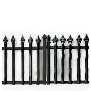 Durable Iron Metal Fence Png Eee57 PNG image