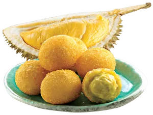 Durian Fruitand Desserts PNG image
