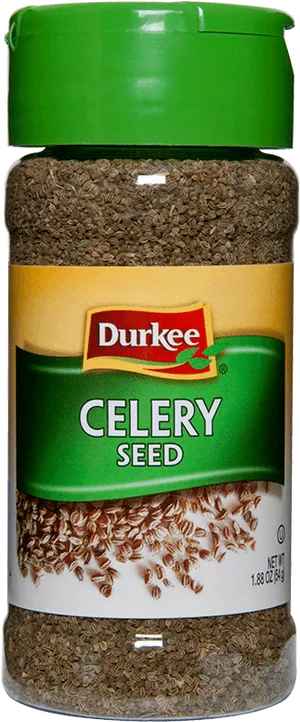 Durkee Celery Seed Spice Jar PNG image