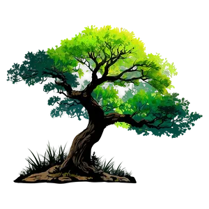 Dusk Tree Silhouette PNG 06292024 PNG
