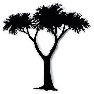 Dusk Tree Silhouette PNG 30 PNG