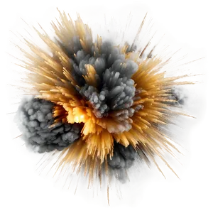 Dust Explosion On Black Png 4 PNG image