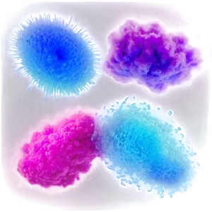 Dust Particles In Colorful Light PNG Hmu4 PNG