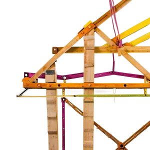 Dutch Roof Truss PNG 13