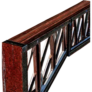 Dutch Roof Truss PNG Hev71