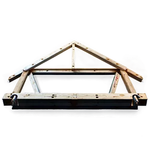 Dutch Roof Truss PNG Vtg19