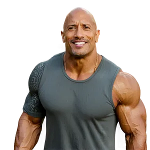 Dwayne Johnson The Rock PNG 30