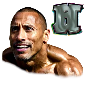 Dwayne Johnson The Rock PNG 33