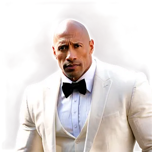 Dwayne The Rock Johnson In Tuxedo PNG 38 PNG