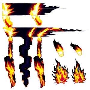 Dynamic Anime Fire PNG Vyh88 PNG