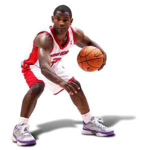 Dynamic Basketball Player PNG 68
