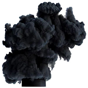 Dynamic Black Smoke Png Kcc54 PNG image