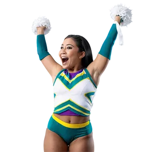 Dynamic Cheer Duo PNG 2 PNG