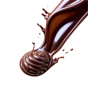 Dynamic Chocolate Splash Png Daa PNG image