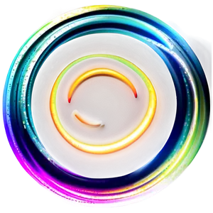 Dynamic Circle Glow PNG 80