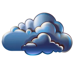 Dynamic Cloud Vector Illustration PNG 78 PNG