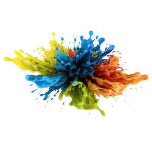 Dynamic Color Splash Png 15 PNG image