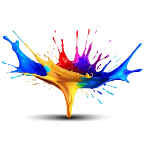 Dynamic Color Splash PNG 26