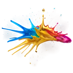 Dynamic Color Splash PNG Kat35 PNG