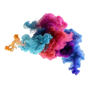 Dynamic Colorful Smoke PNG Lku19