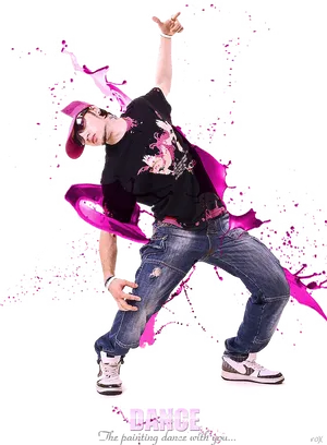 Dynamic Dance Move Logo PNG image