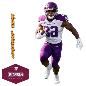 Dynamic Football Player Action Pose