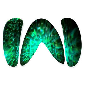 Dynamic Green Glow PNG Wns PNG