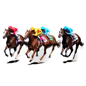 Dynamic Horse Racing PNG Rwa70 PNG