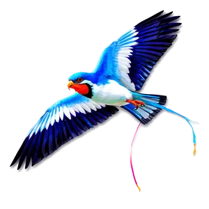 Dynamic Kite Bird PNG Tbq50 PNG