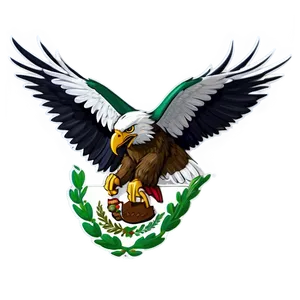 Dynamic Mexico Eagle Png Gcq57 PNG image