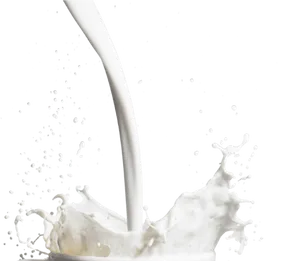 Dynamic Milk Splash Photography PNG image