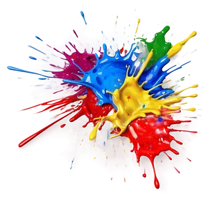 Dynamic Paint Splash PNG Oek
