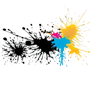 Dynamic Paint Splatter Png Lmj PNG image