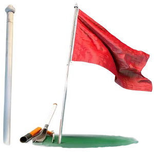 Dynamic Red Flag Render Png Yng PNG image