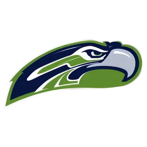 Dynamic Seahawks Logo Illustration PNG 05242024