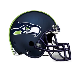 Dynamic Seahawks Logo Illustration PNG 86